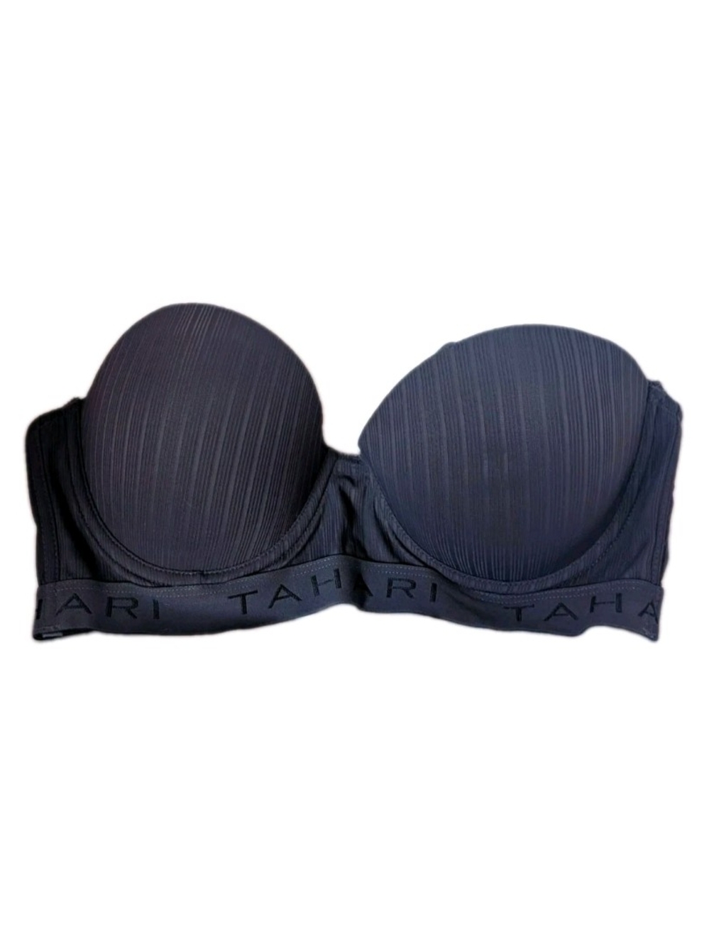 Tahari Black Strapless Bandeau Convertible Bra